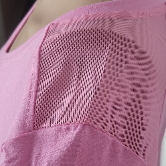 Bebe Sport Animal Foil Logo  Tee - Picture 3 of 4